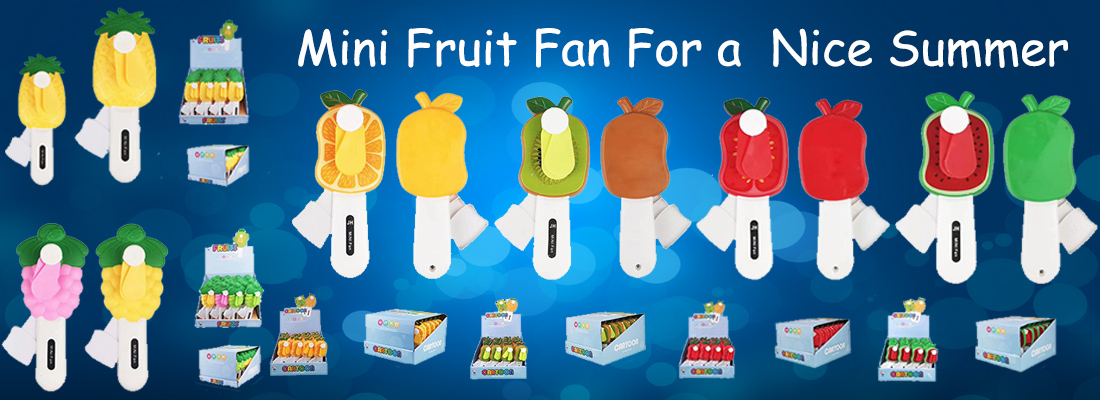 Mini Fruit Fan For Summer